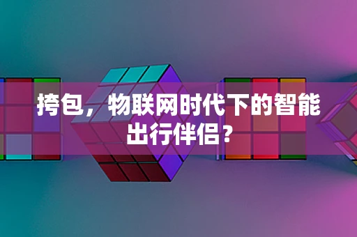挎包，物联网时代下的智能出行伴侣？