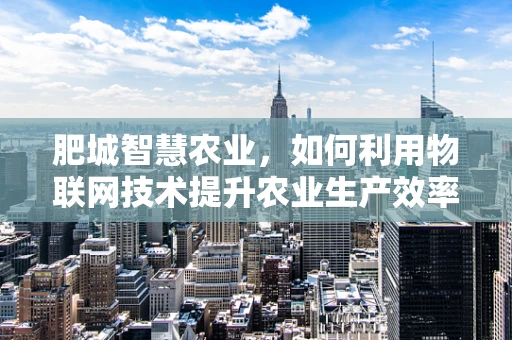 肥城智慧农业，如何利用物联网技术提升农业生产效率？
