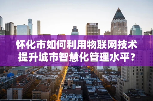 怀化市如何利用物联网技术提升城市智慧化管理水平？