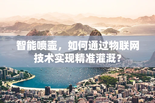 智能喷壶，如何通过物联网技术实现精准灌溉？