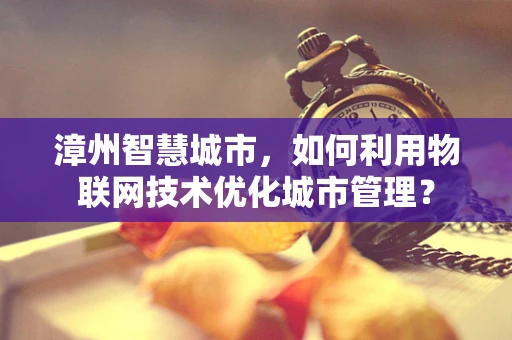 漳州智慧城市，如何利用物联网技术优化城市管理？