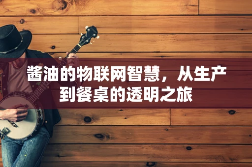 酱油的物联网智慧，从生产到餐桌的透明之旅