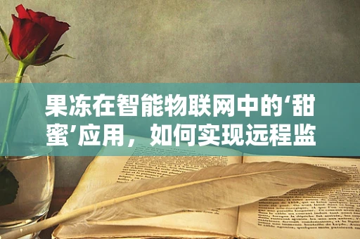 果冻在智能物联网中的‘甜蜜’应用，如何实现远程监控与智能管理？