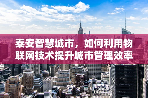 泰安智慧城市，如何利用物联网技术提升城市管理效率？