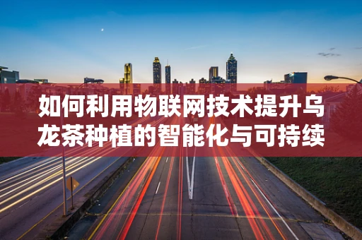 如何利用物联网技术提升乌龙茶种植的智能化与可持续性？