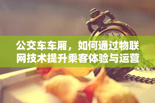 公交车车厢，如何通过物联网技术提升乘客体验与运营效率？