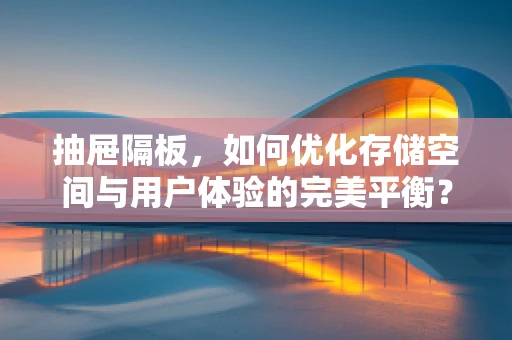 抽屉隔板，如何优化存储空间与用户体验的完美平衡？