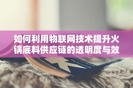 如何利用物联网技术提升火锅底料供应链的透明度与效率？