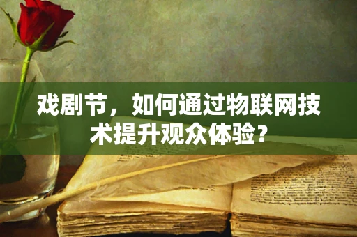 戏剧节，如何通过物联网技术提升观众体验？
