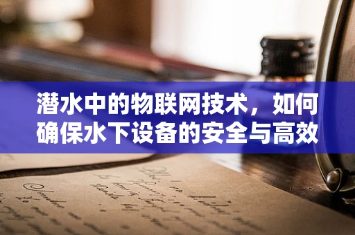 潜水中的物联网技术，如何确保水下设备的安全与高效运行？