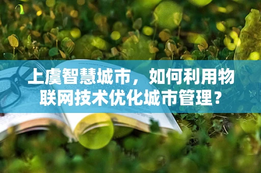 上虞智慧城市，如何利用物联网技术优化城市管理？