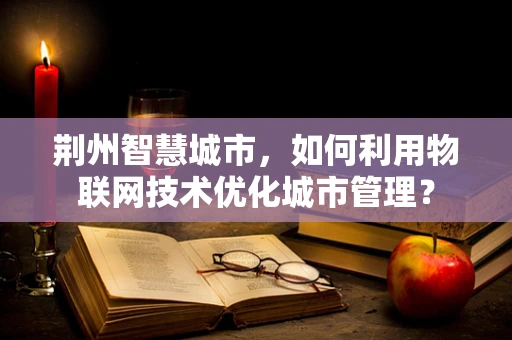 荆州智慧城市，如何利用物联网技术优化城市管理？