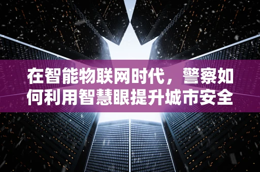 在智能物联网时代，警察如何利用智慧眼提升城市安全？