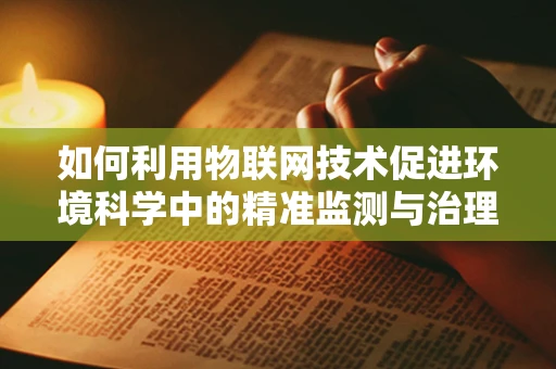 如何利用物联网技术促进环境科学中的精准监测与治理？