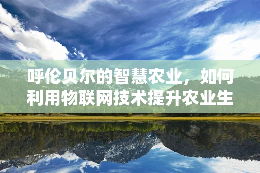 呼伦贝尔的智慧农业，如何利用物联网技术提升农业生产效率？