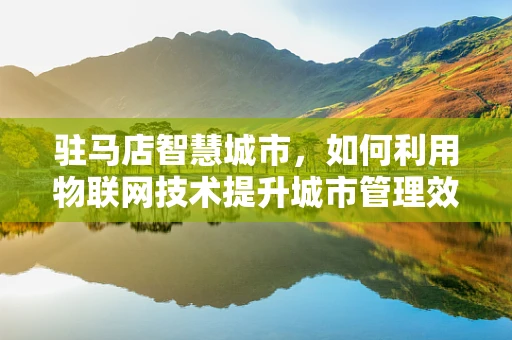 驻马店智慧城市，如何利用物联网技术提升城市管理效率？