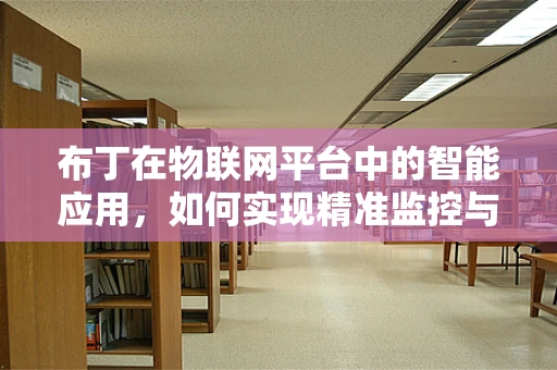 布丁在物联网平台中的智能应用，如何实现精准监控与数据分析？