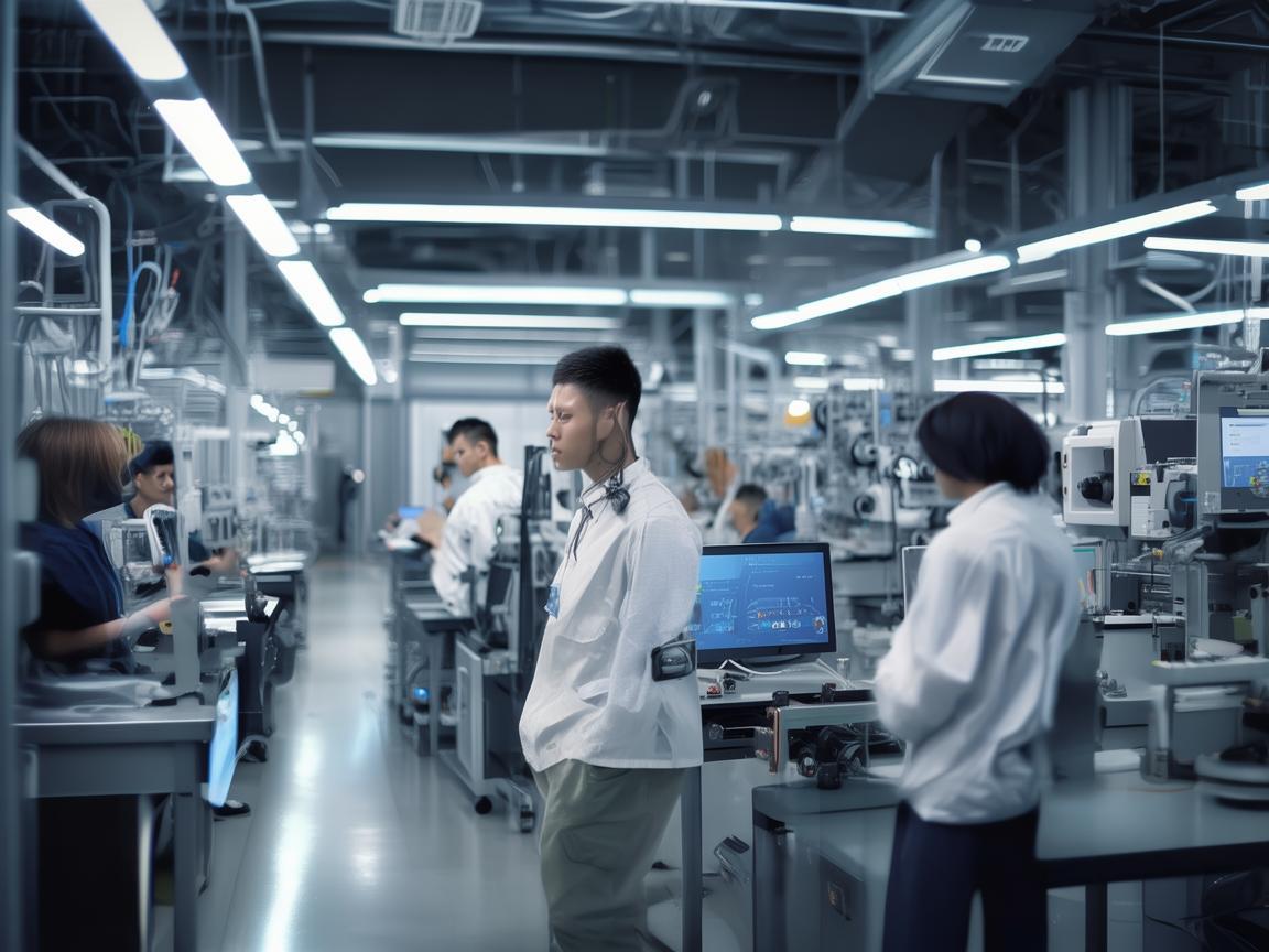 如何利用物联网技术提升工厂工人的工作效率与安全？